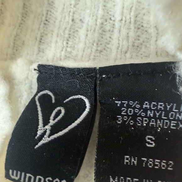 Windsor Cream Ribbed Knit Top - Picture 6 of 7